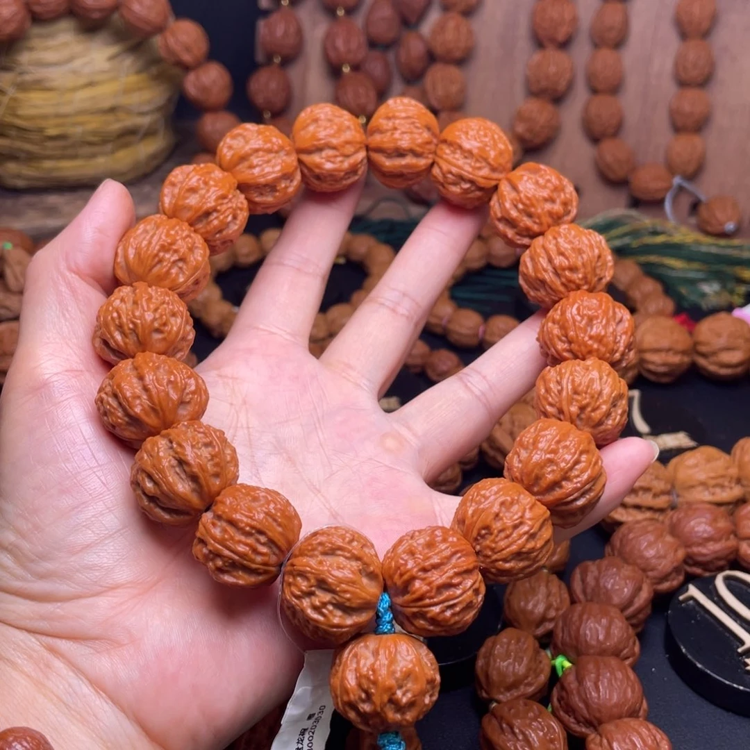 এ***༊文玩核桃手串磨盘龙袍