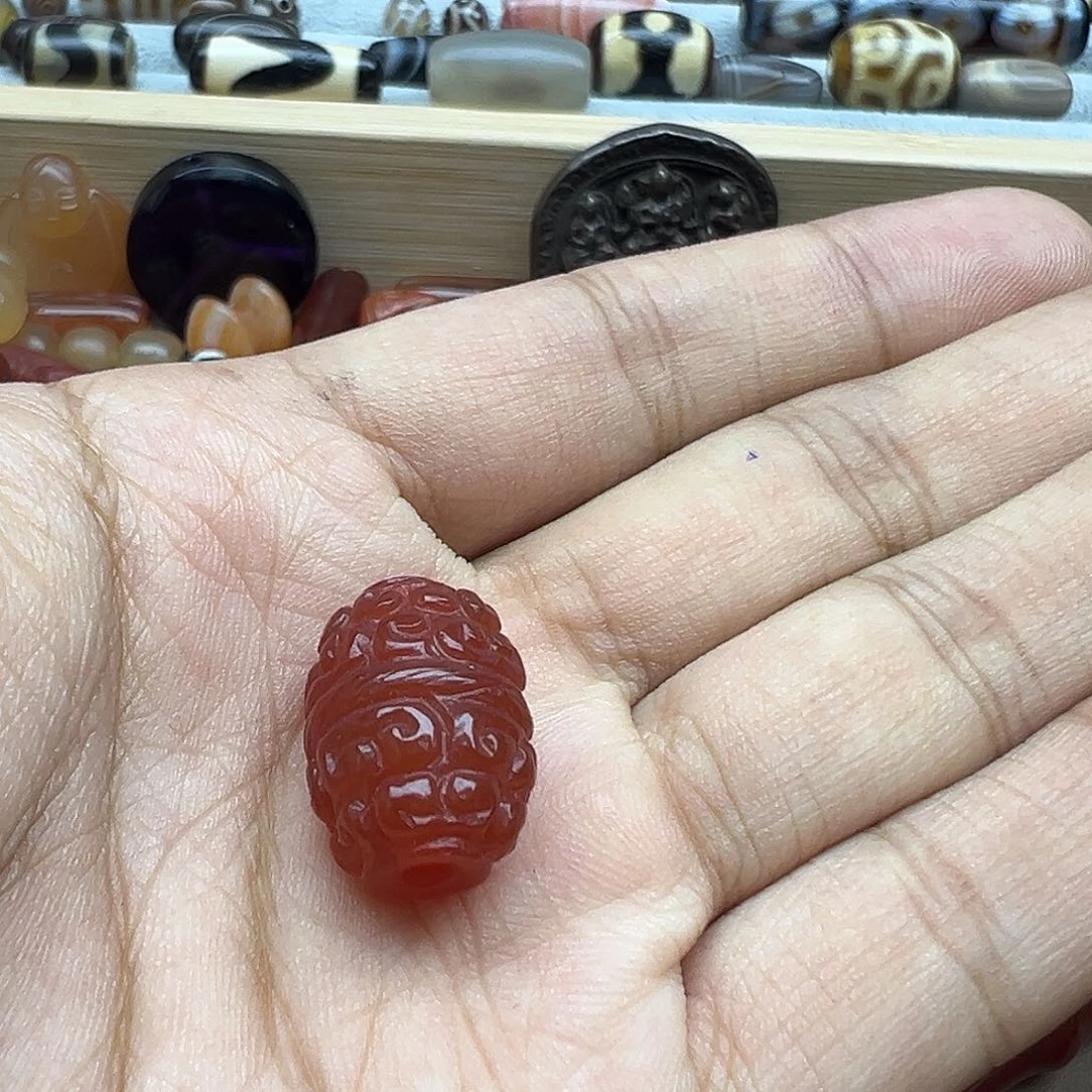 Q***B玛瑙/玉髓合金珠宝半成品