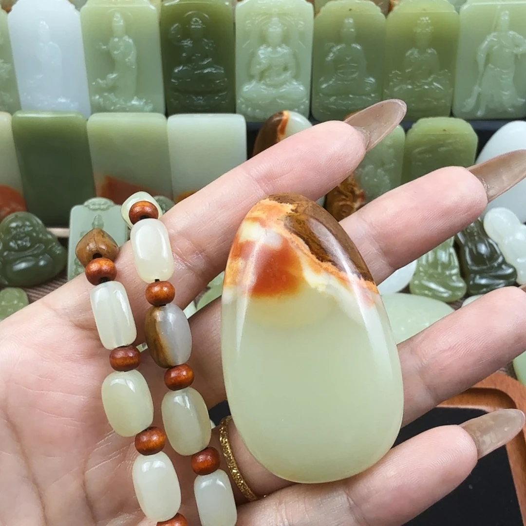 花皮特色水滴平安牌