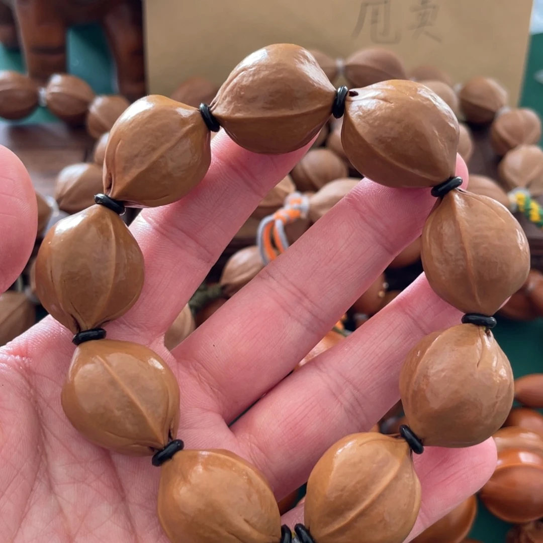 橄榄核手串?****?梅林铁核手串