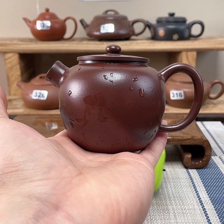 紫砂茶壶二****少原矿手工紫砂壶