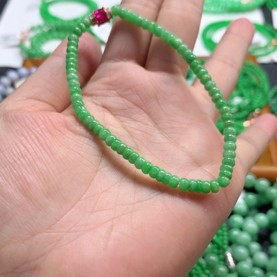 翡翠未镶嵌手链翡翠