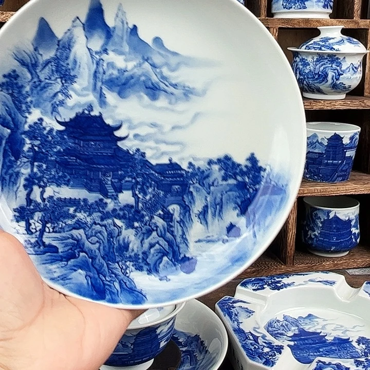 瓷片一笔一墨 叩玉山房