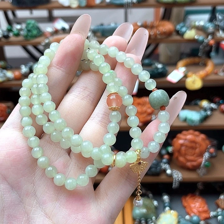 和田玉（糖玉）未镶嵌手链饰品