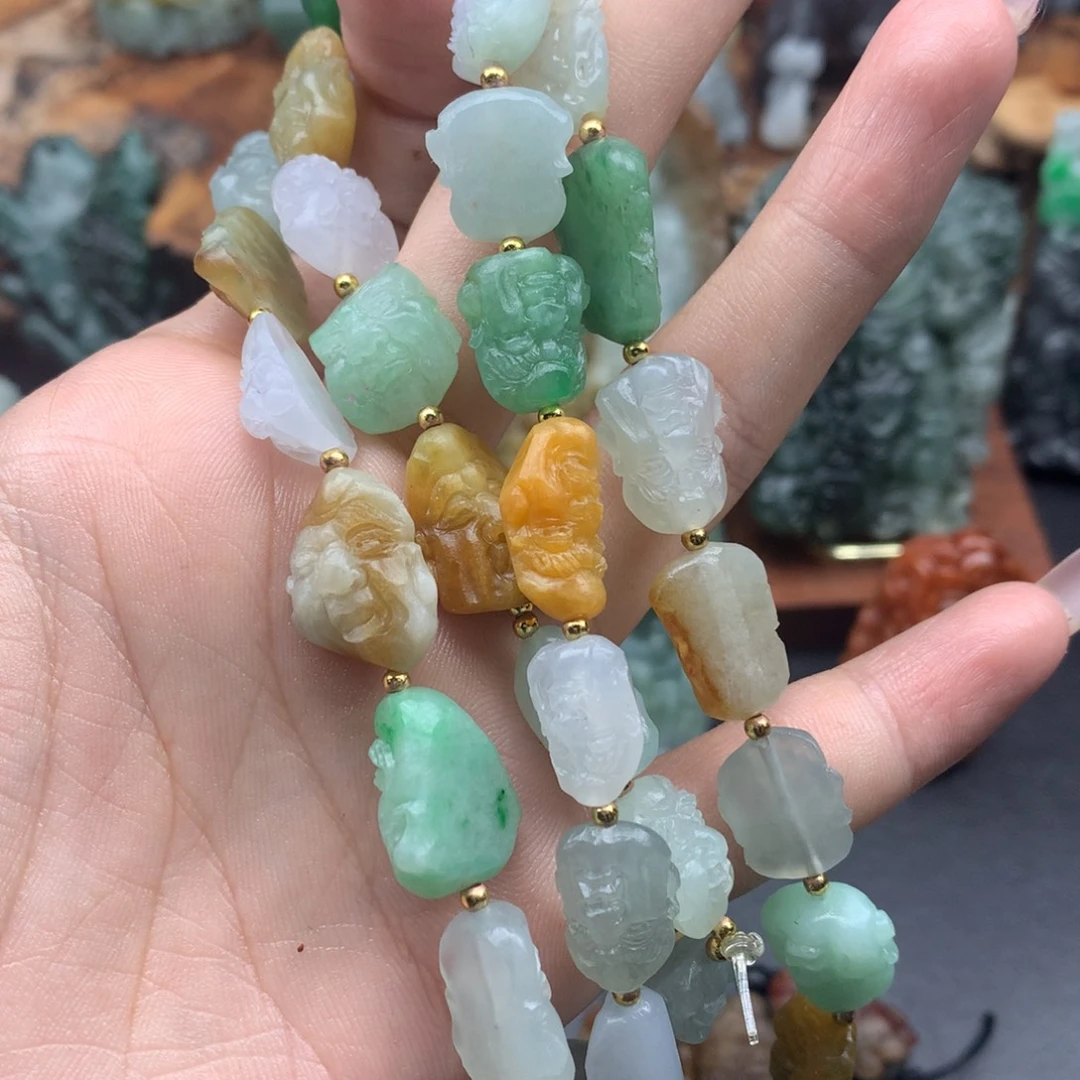 .***然定制翡翠未镶嵌翡翠