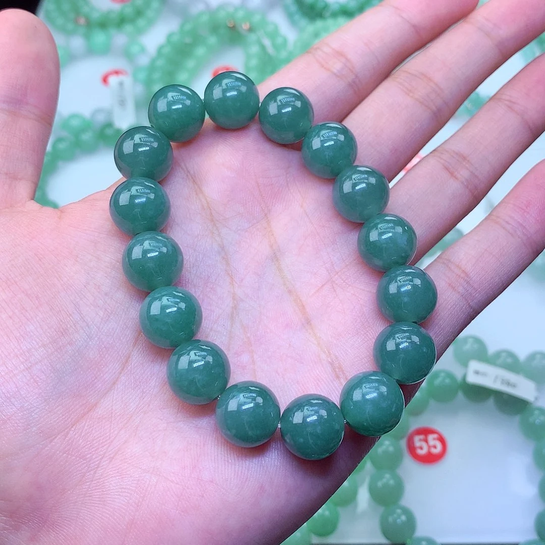 翡翠未镶嵌毛衣链