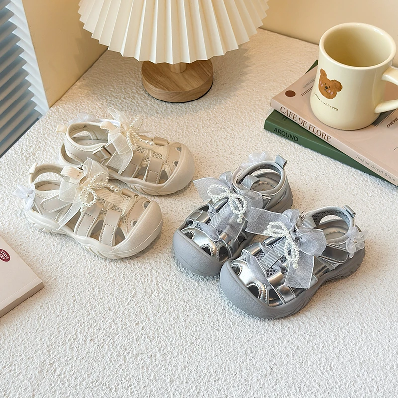 女童鞋子儿童溯溪运动凉鞋2025新款夏季夏款公主包头女孩大童薄款