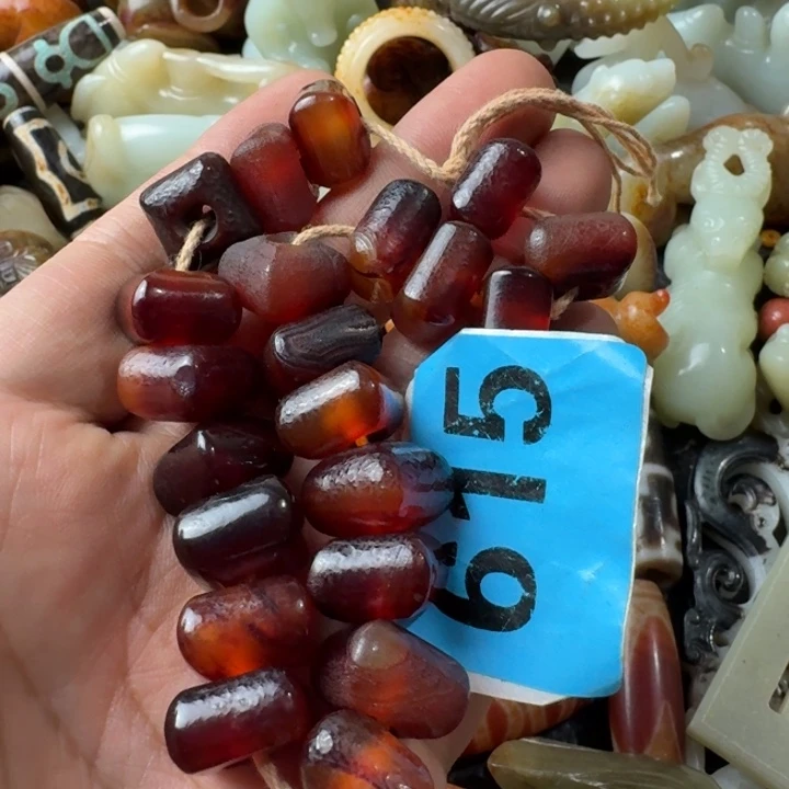 玛瑙/玉髓颈饰合金