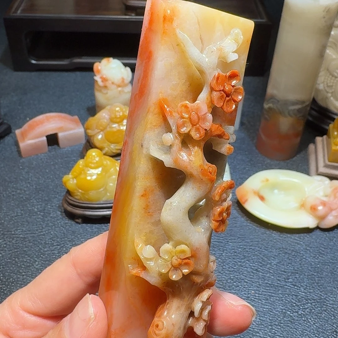 寿山石印石老挝石