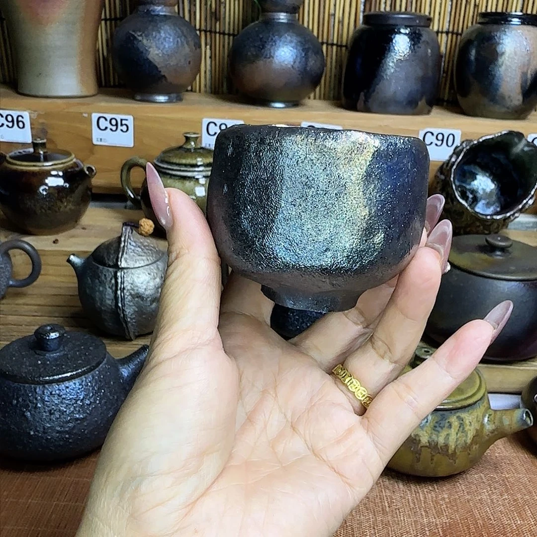 壶h****6建水紫陶柴烧杯作为补偿