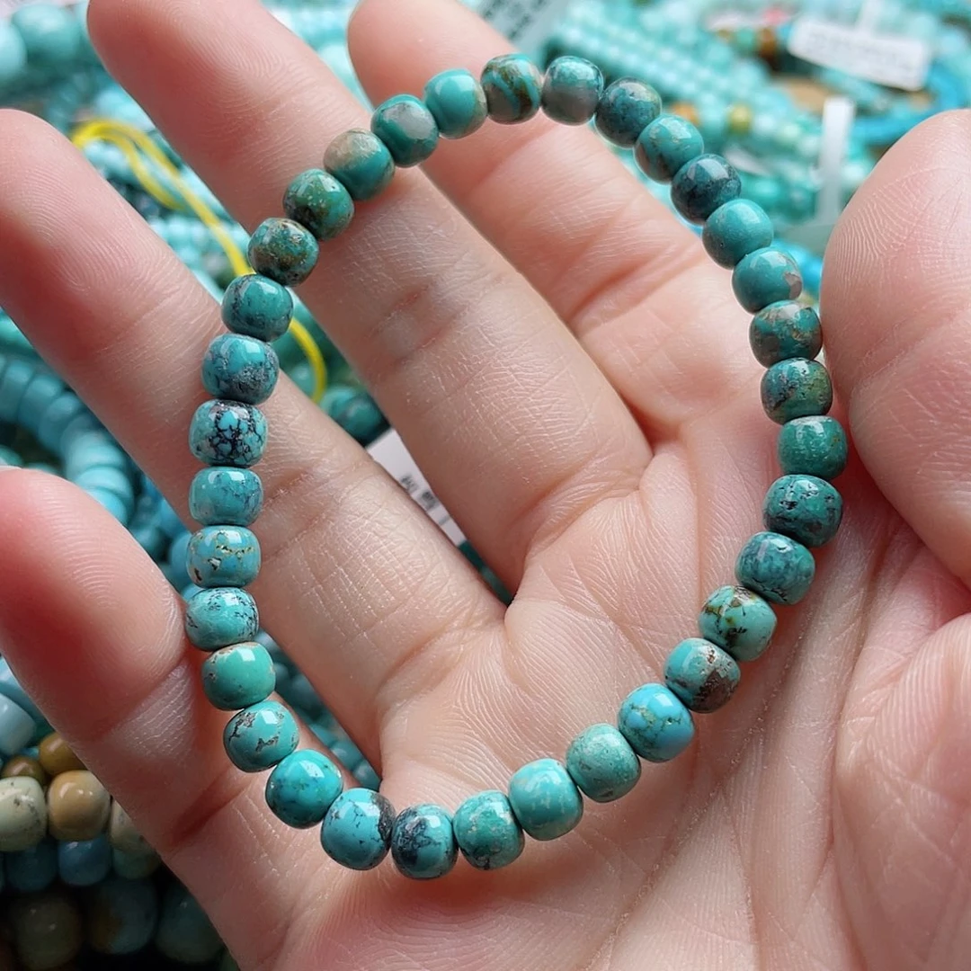 未镶嵌绿松石珠宝奇石