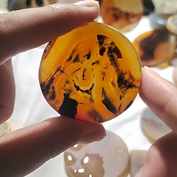 玛瑙/玉髓合金颈饰