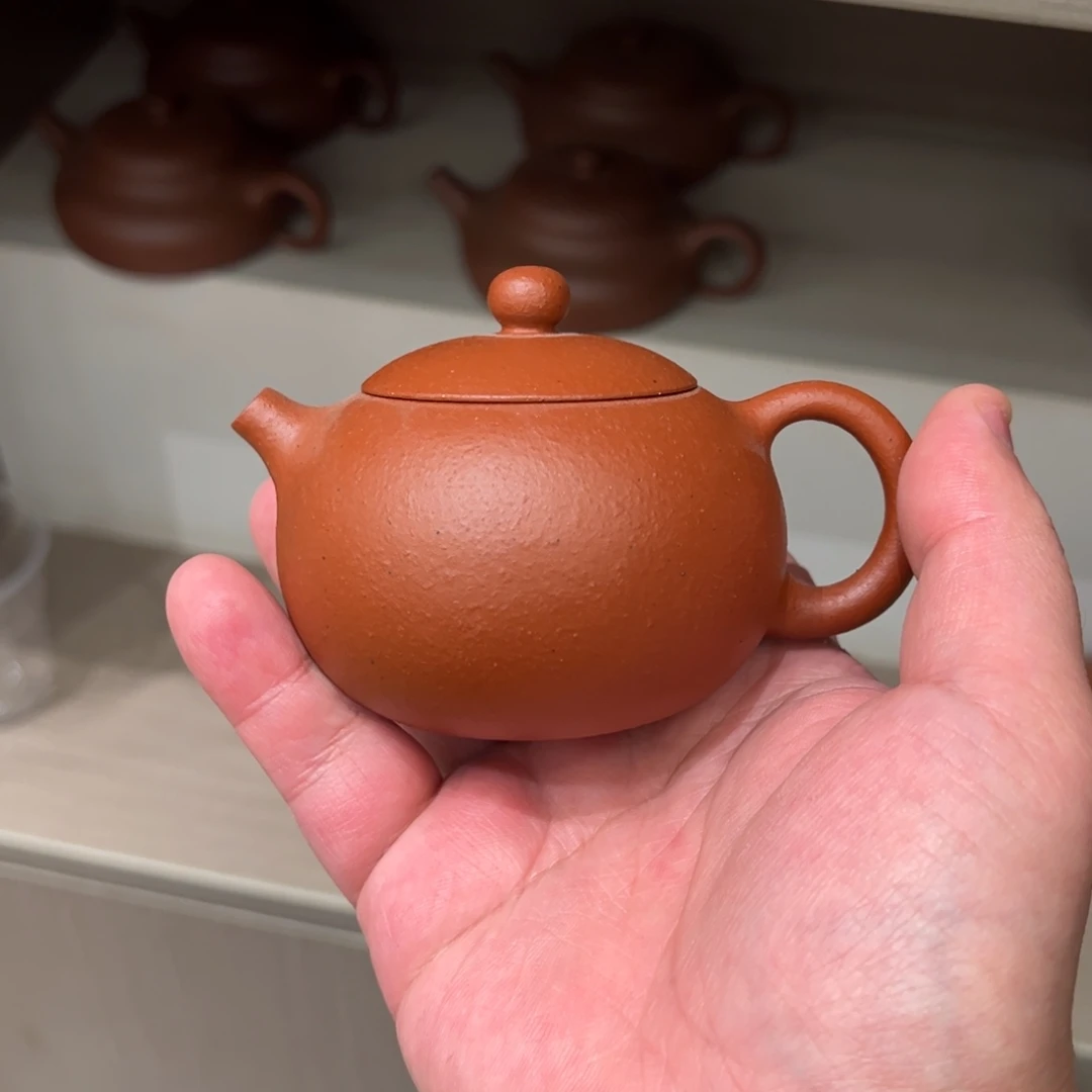 紫砂茶壶150cc大红泥西施
