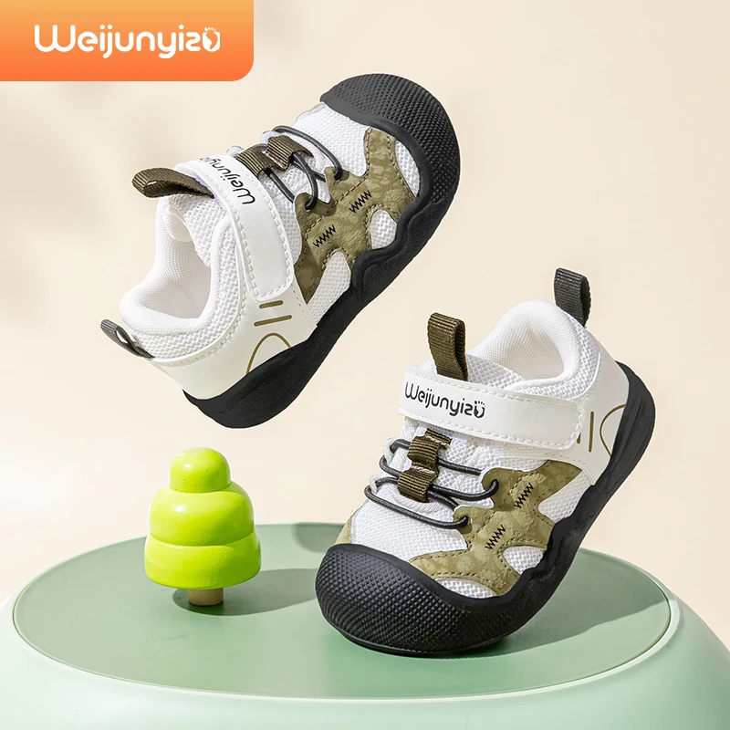 炜俊亿足学步鞋男宝宝鞋子秋冬款加绒婴儿鞋软底机能鞋儿童鞋子女