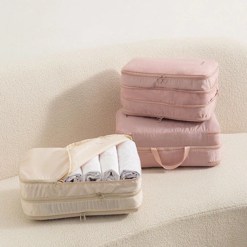 密封旅游出差衣服整理袋大容量羽绒服压缩收纳包旅行行李箱收纳袋