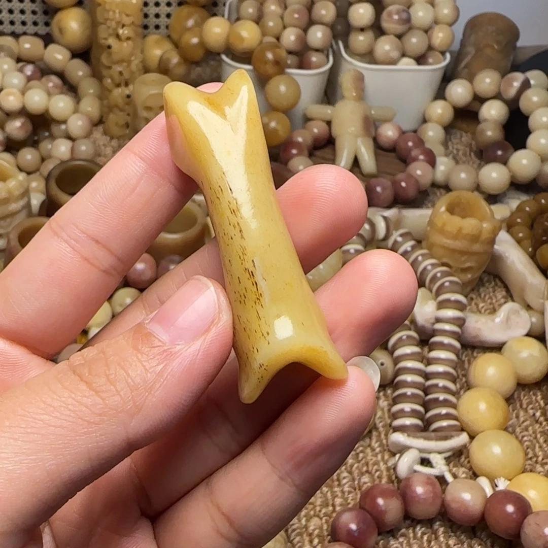 木质类驼骨手工趾骨