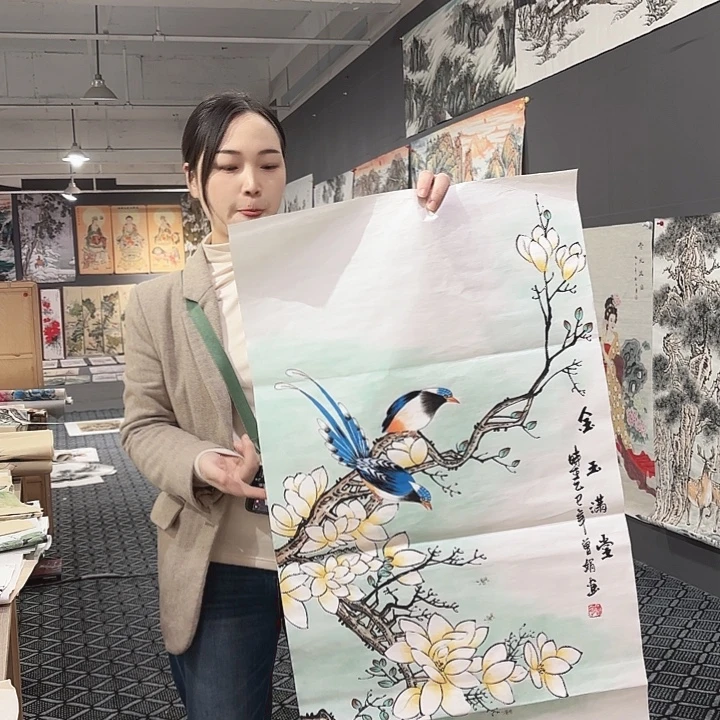 国画作品展销中心纸本