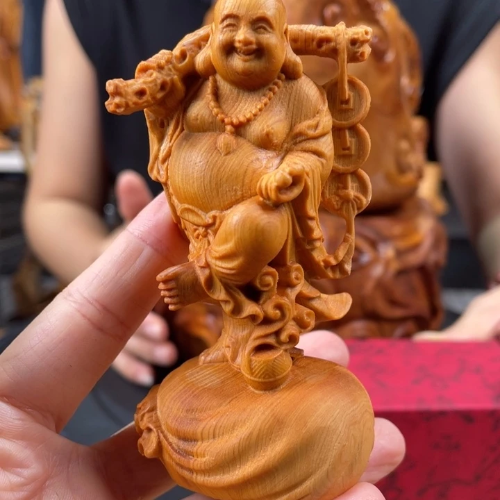 柏木（崖柏）手把件