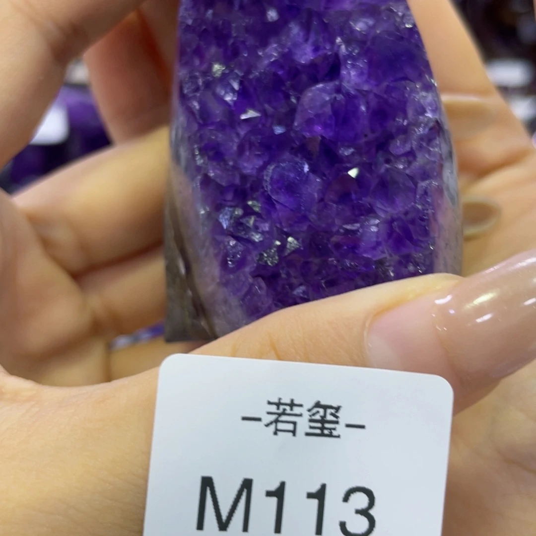 未镶嵌紫晶大型摆件（非配饰）乌拉圭紫水晶摆件m113
