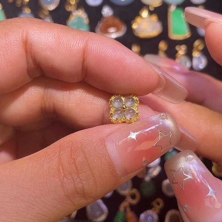 翡翠银S925镶嵌颈饰