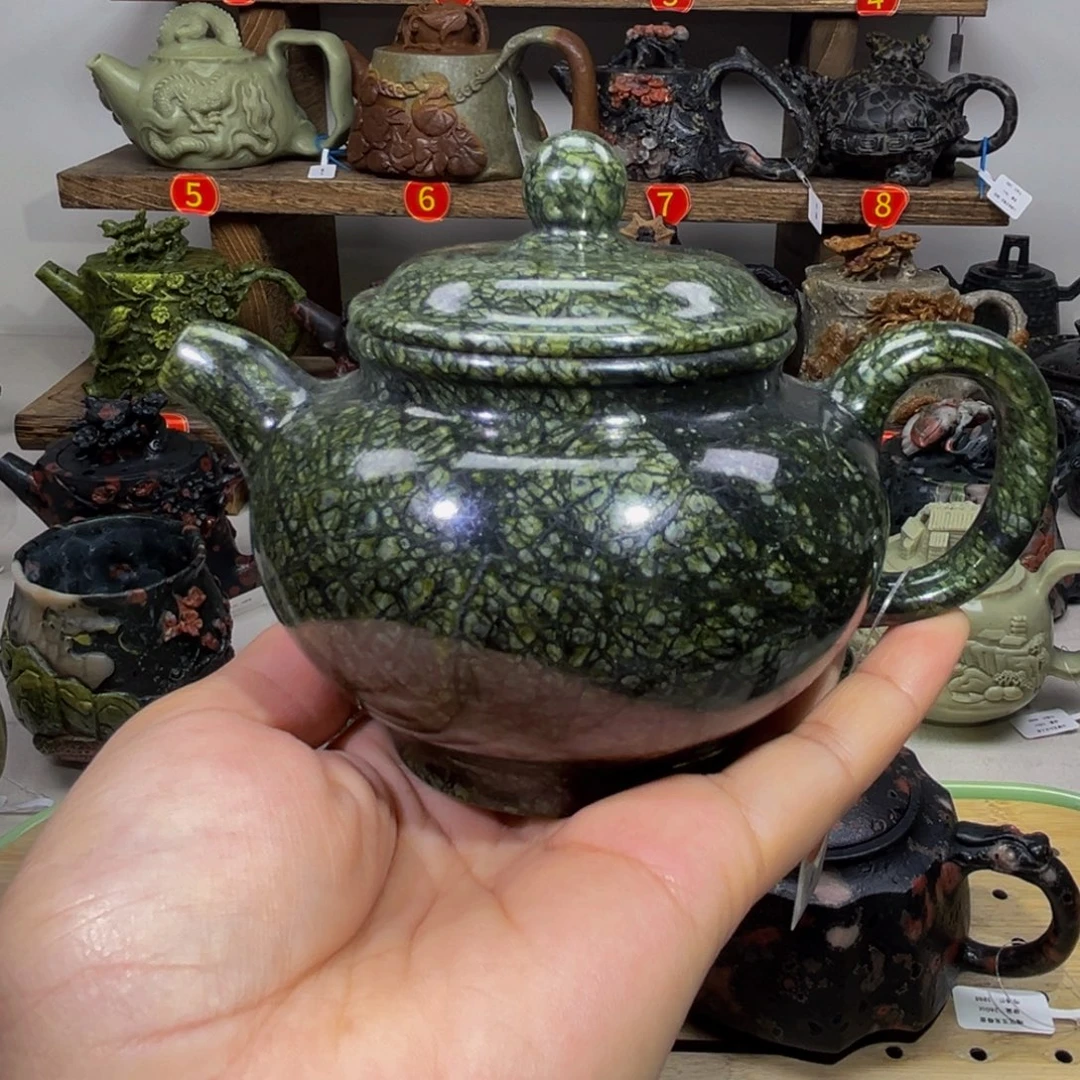 藏玉药王石掇只壶260cc