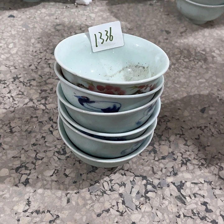 碗1336号微瑕碗盘，破损包赔补差价，不补发