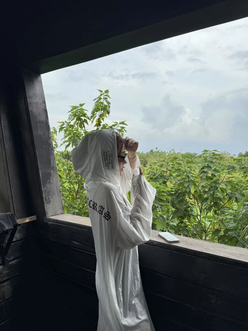 【27和yy家 studio】克罗防晒帽贴标长裙