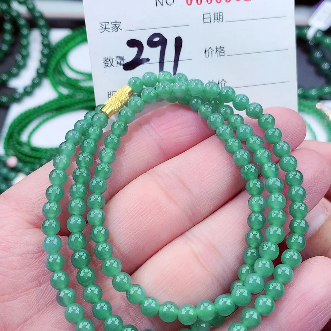 翡翠手链未镶嵌天然翡翠手链未镶嵌