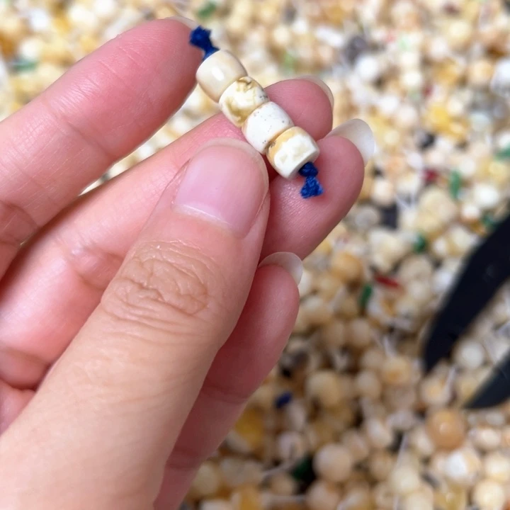 裸石蜜蜡未镶嵌7.1mm一组