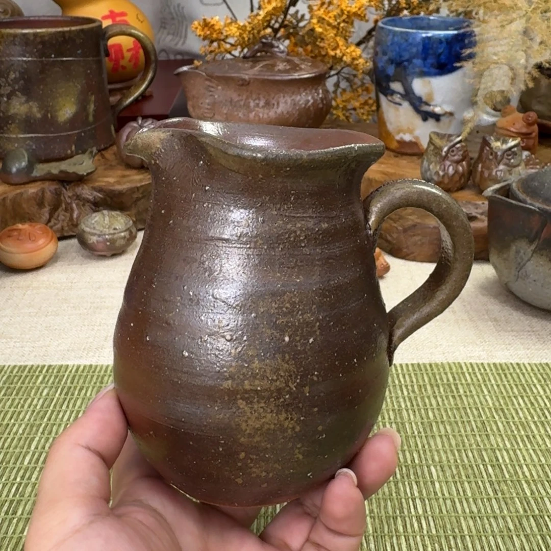 备前烧 石田育男 凉水壶