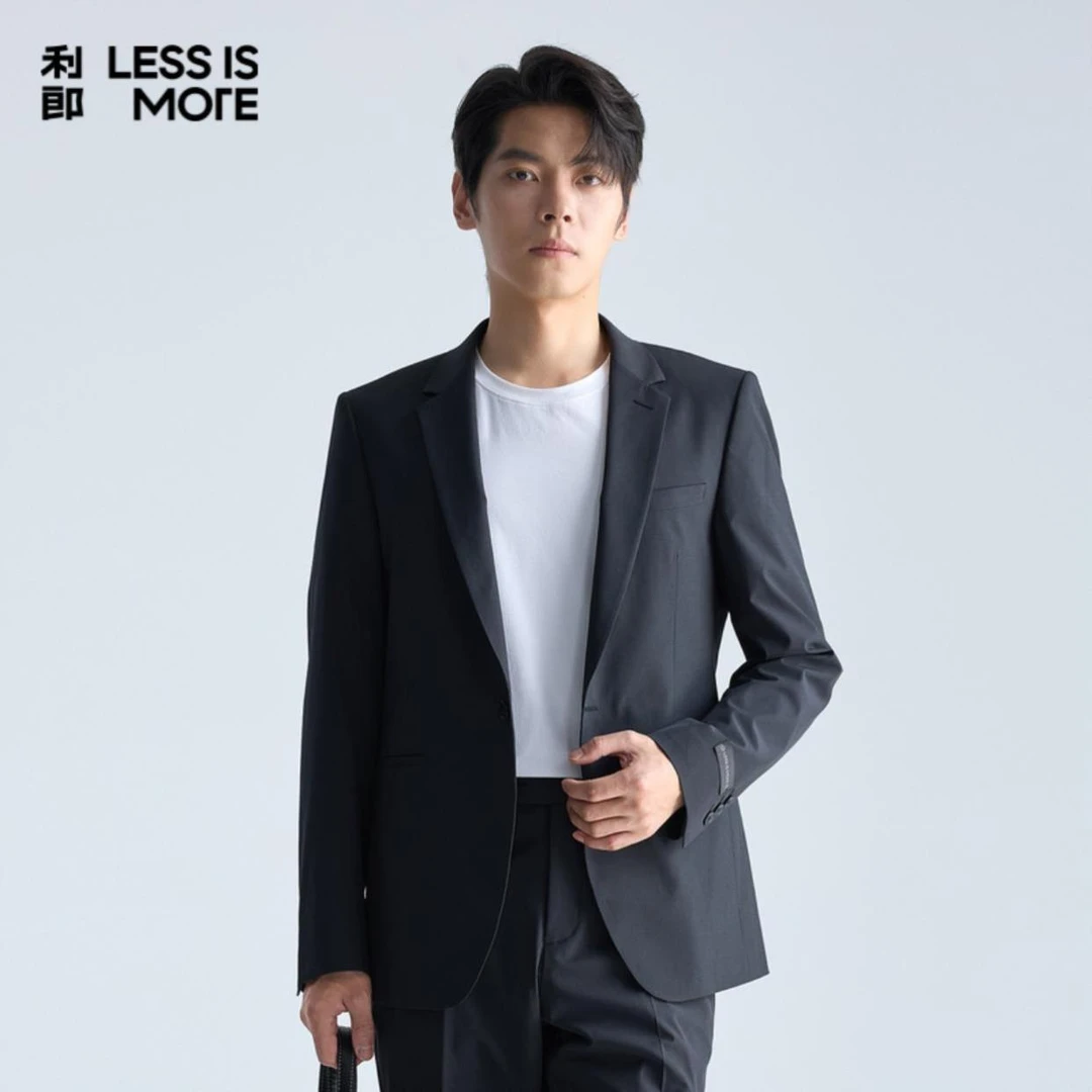【西服套装】Lilanz利郎2025春季男士休闲西服通勤结婚九分裤修身