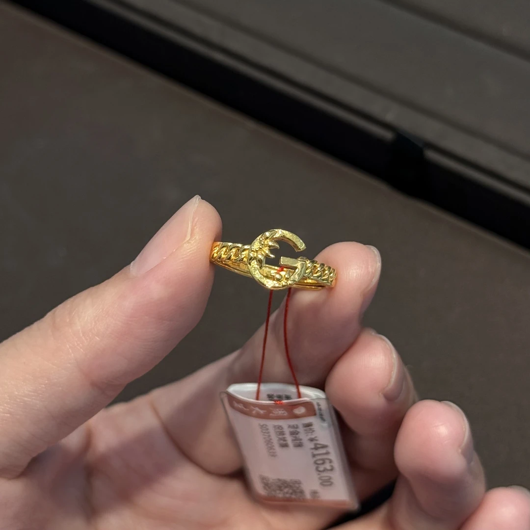 Chow Tai Seng/周大生周大生足金炽热梵高系列戒指