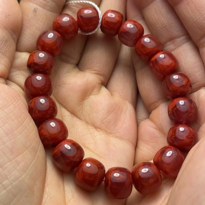南红玛瑙手串11多样性发1未镶嵌