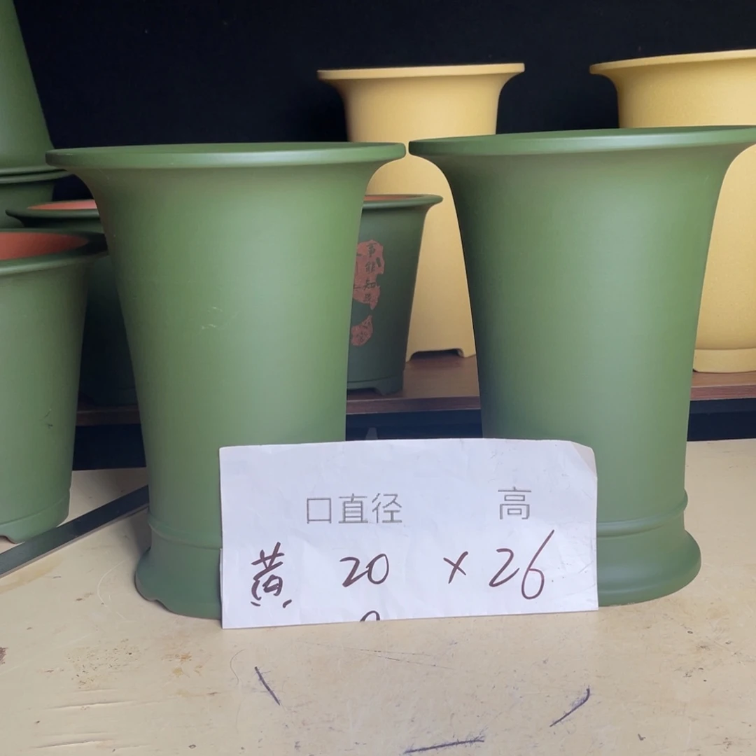 宜兴原矿紫砂花盆
