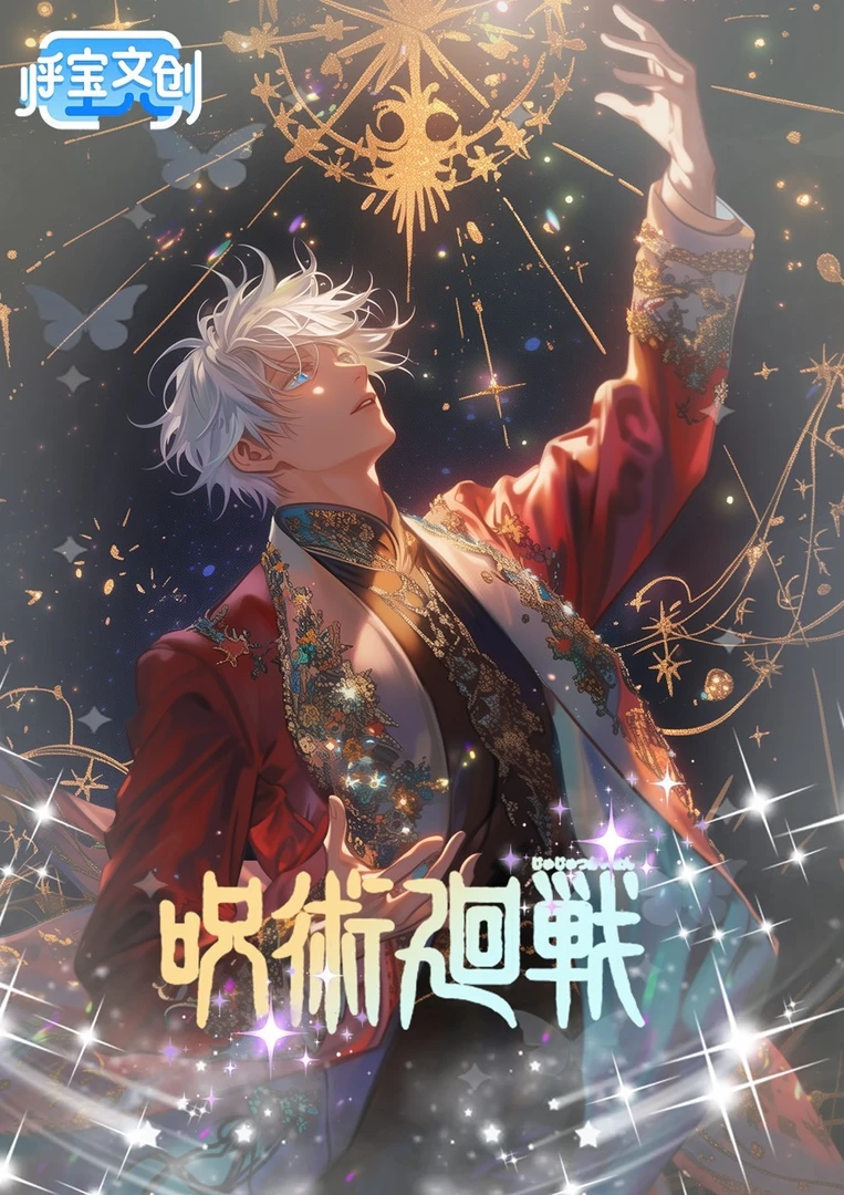 19.9拍1K3【呼宝文创】咒术回战收藏亚克力色纸盲盒代拆