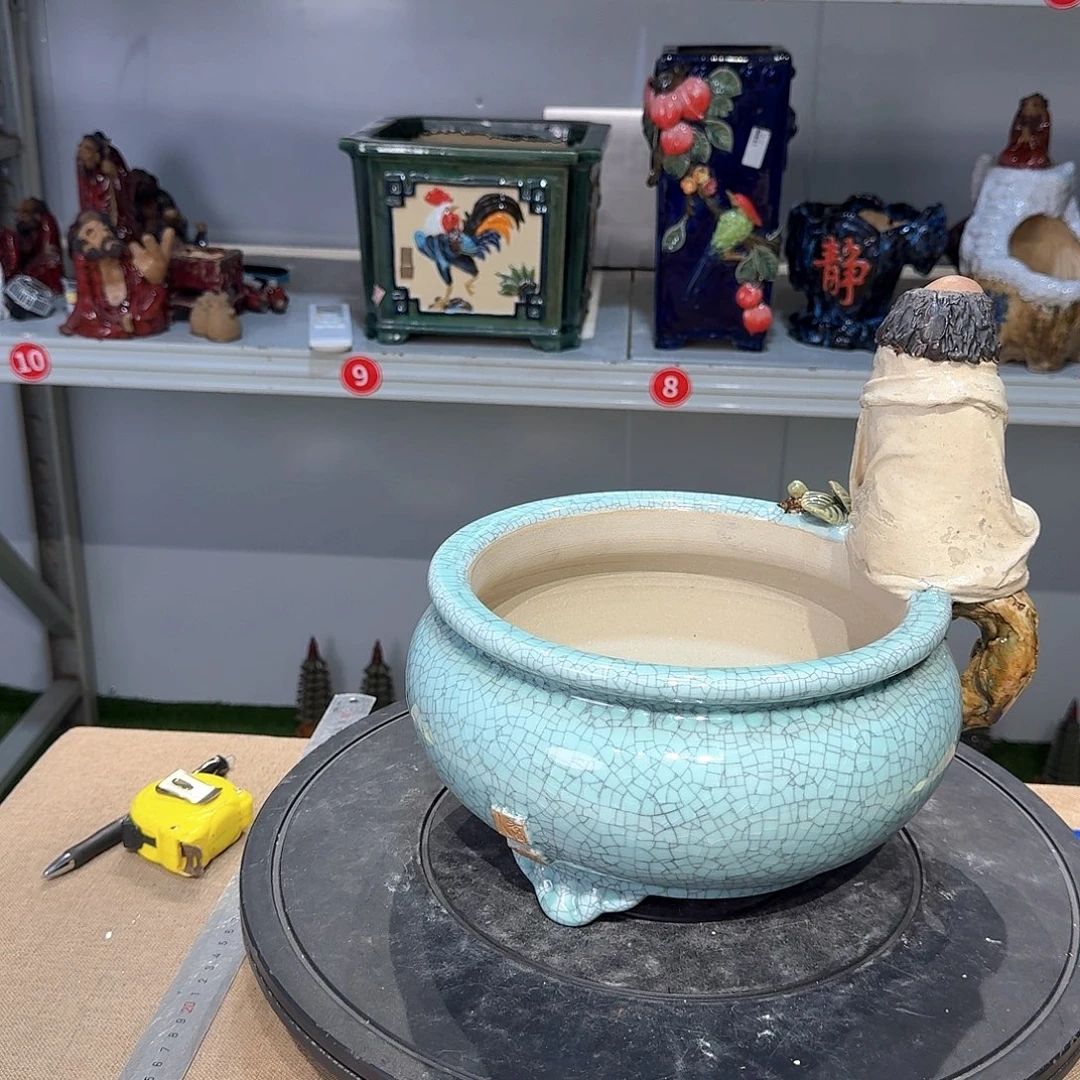 平***代精品石湾花盆高端大气