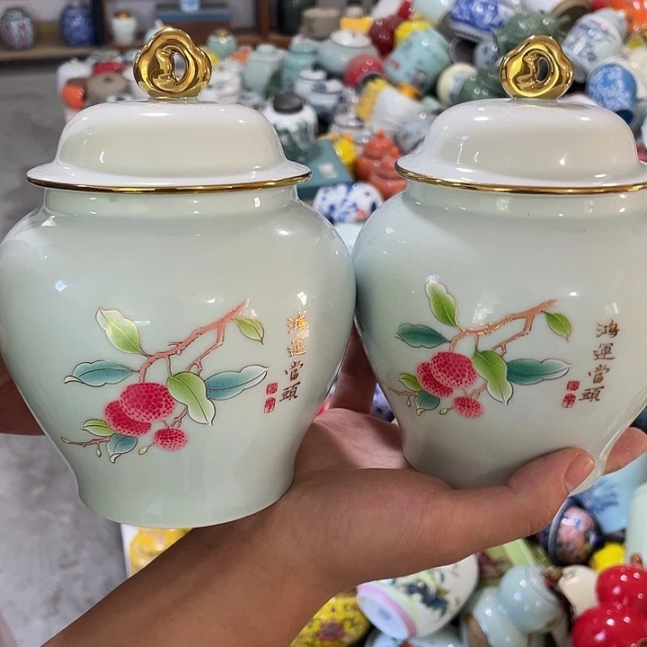 陶瓷罐茶叶罐密封罐