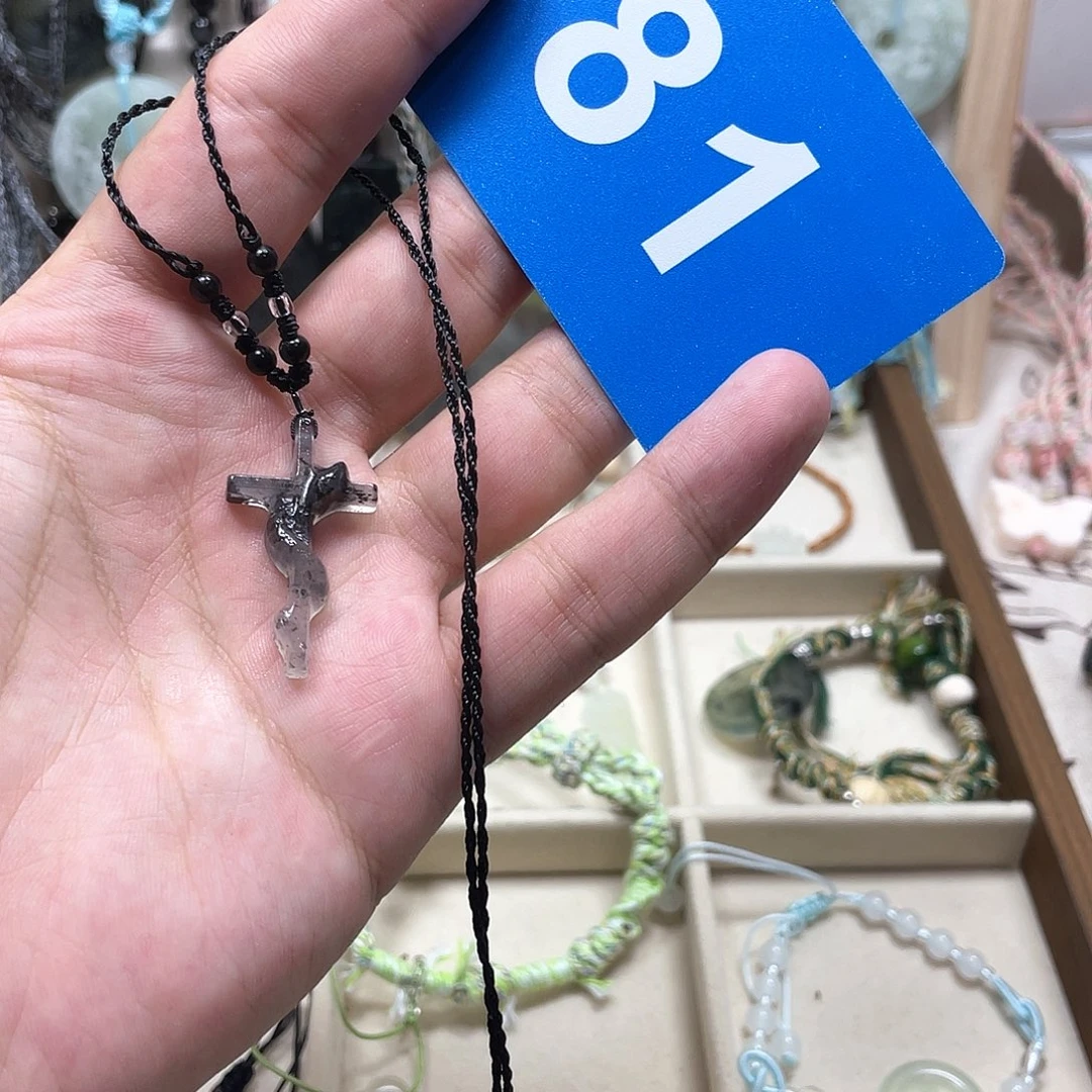 蛇纹石玉合金手链
