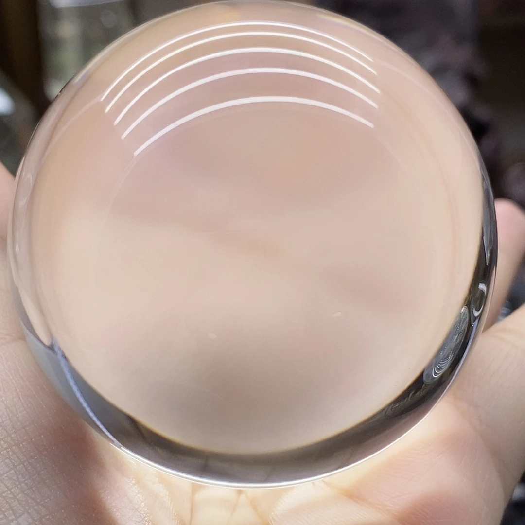 双a净体白水晶球未镶嵌水晶