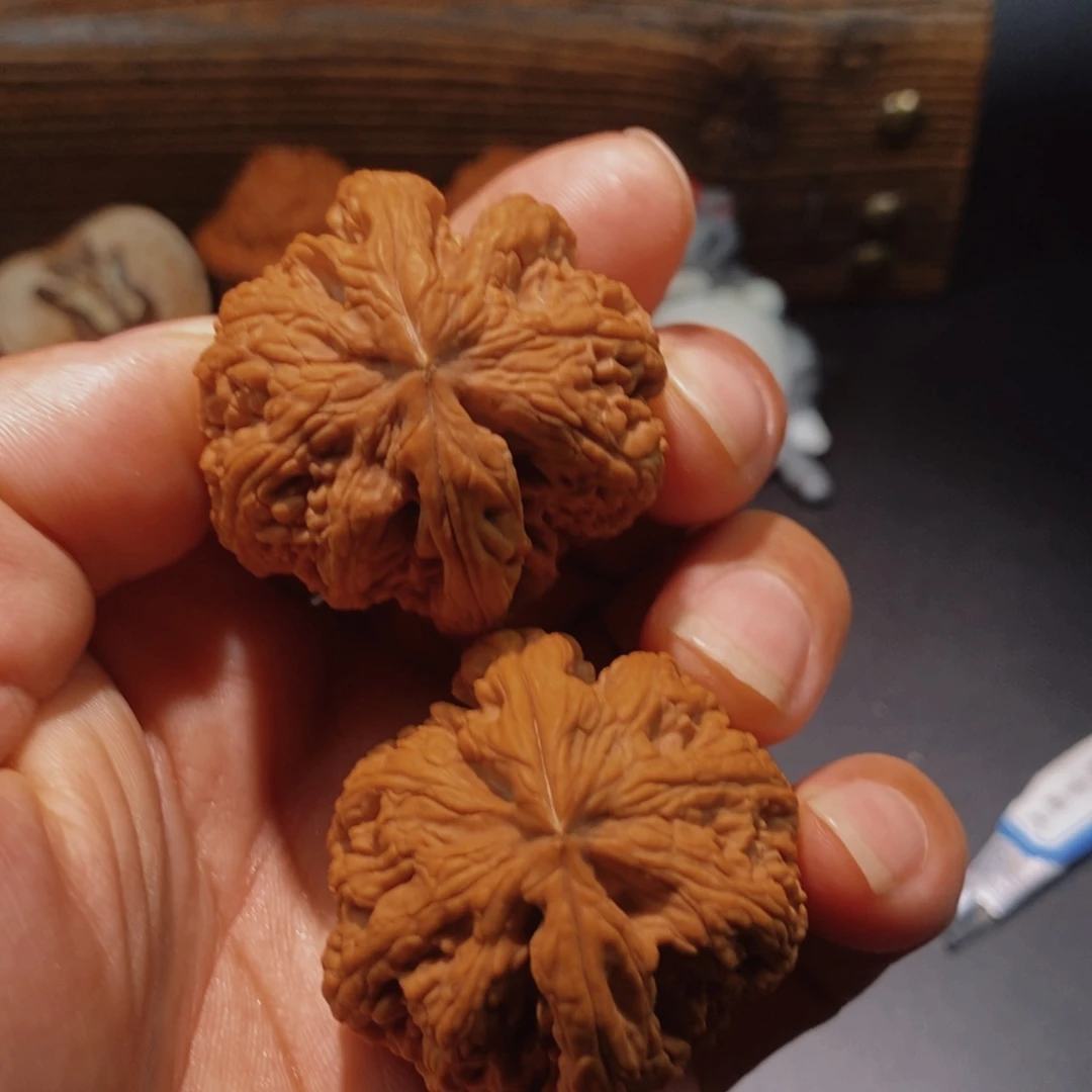 文玩核桃把件粗筋A648