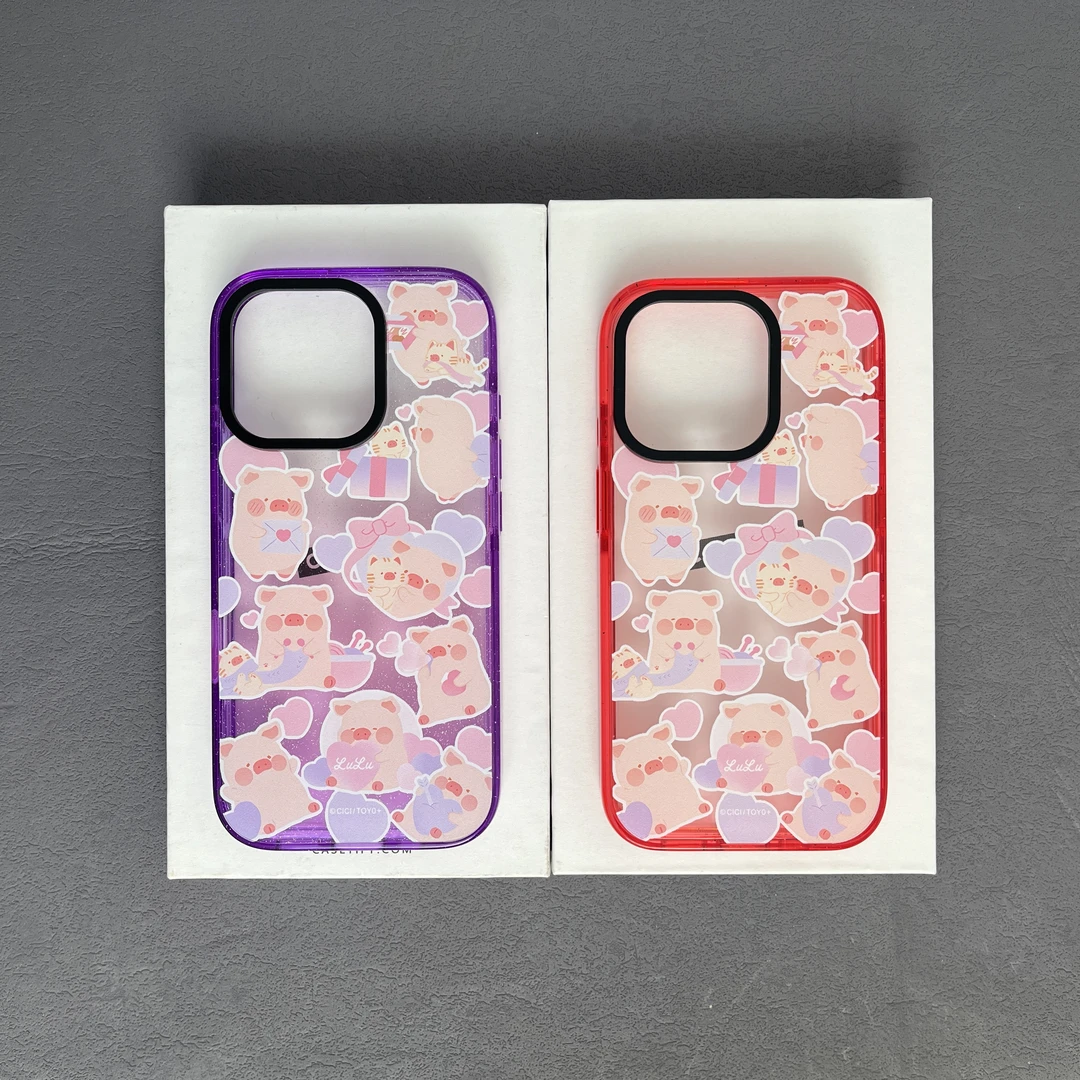 【】透明时尚潮流适用于iPhone16promax手机壳