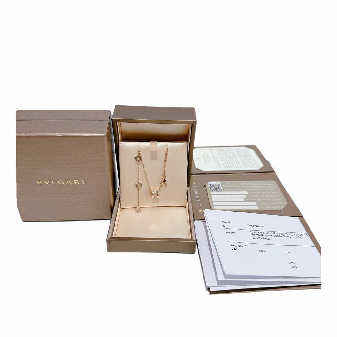 95新 BVLGARI/宝格丽 安洁利严选项链/0013029