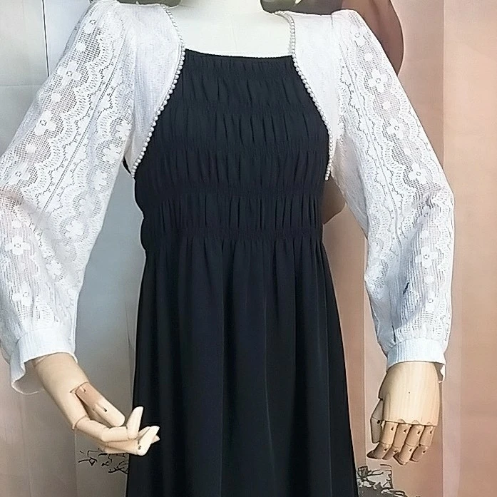 1—50 编号气质雪纺长袖长款连衣裙时尚百搭女潮款显瘦