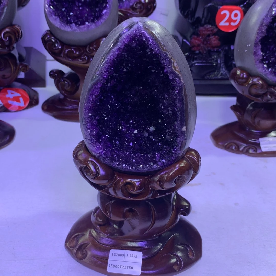 未镶嵌紫晶大型摆件（非配饰）乐***孩涵
