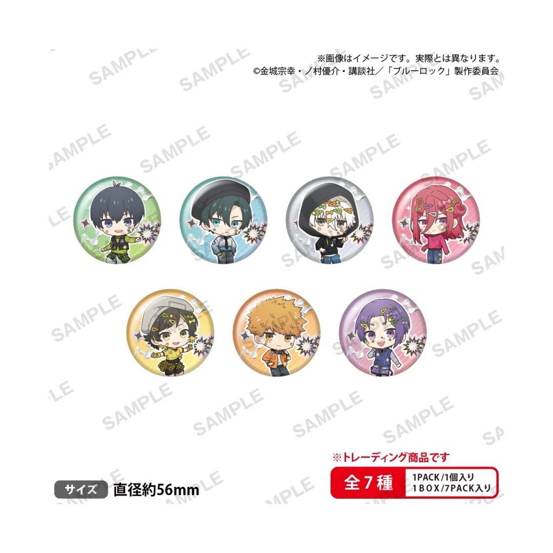 蓝色监狱 DecoraxCity popX Y2k 系列吧唧徽章盲盒