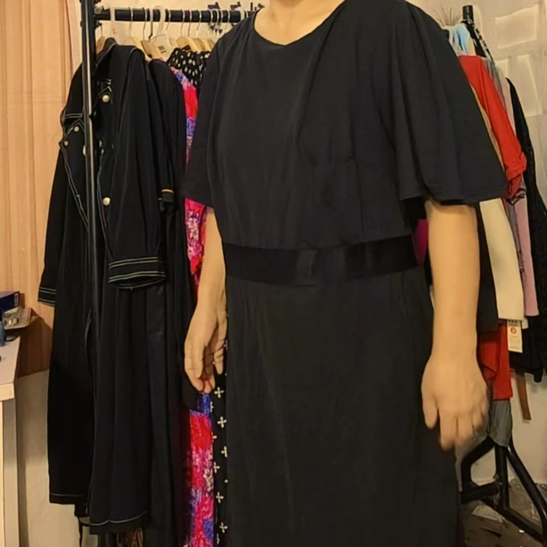 夏季新款气质优雅收腰显瘦时尚连衣裙女