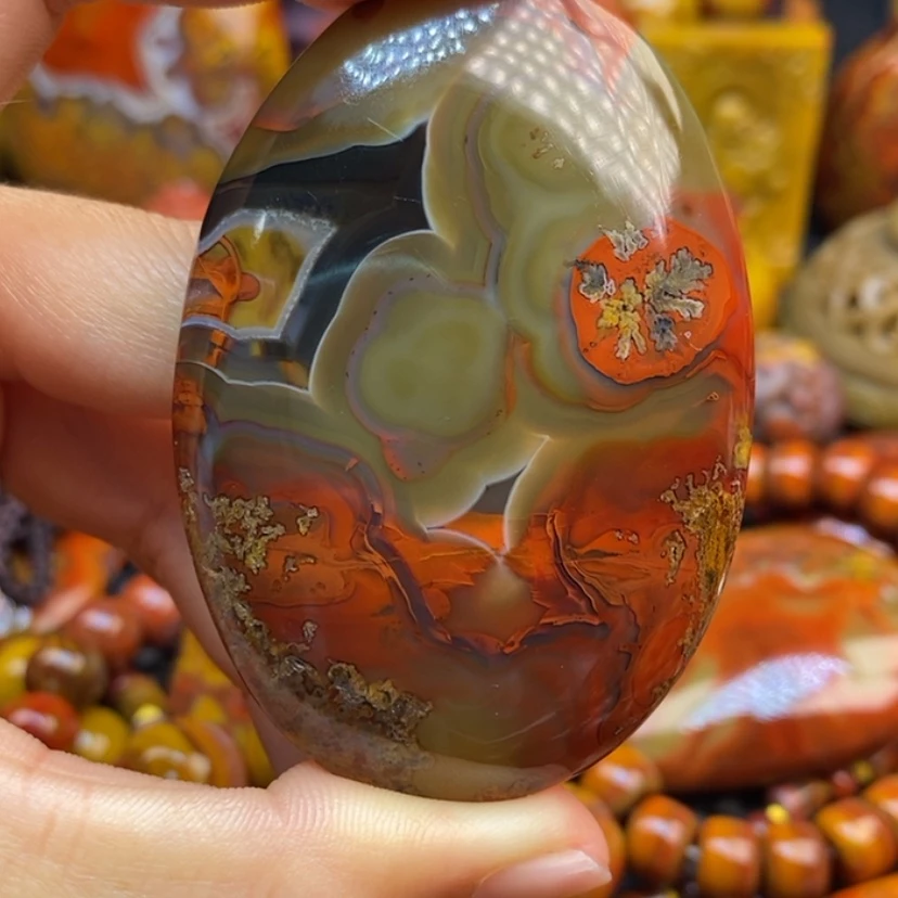 【闪购商品】玛瑙/玉髓颈饰未镶嵌歸*