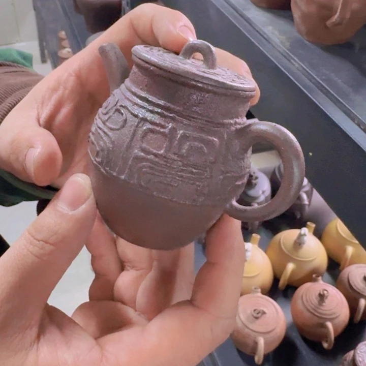 紫砂茶壶古陶柴烧微瑕