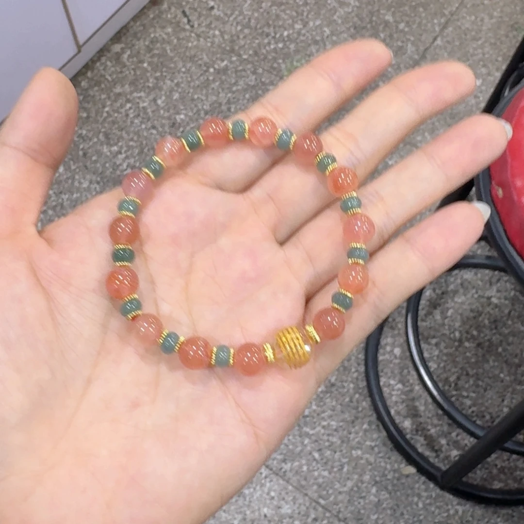 合金手串南红玛瑙