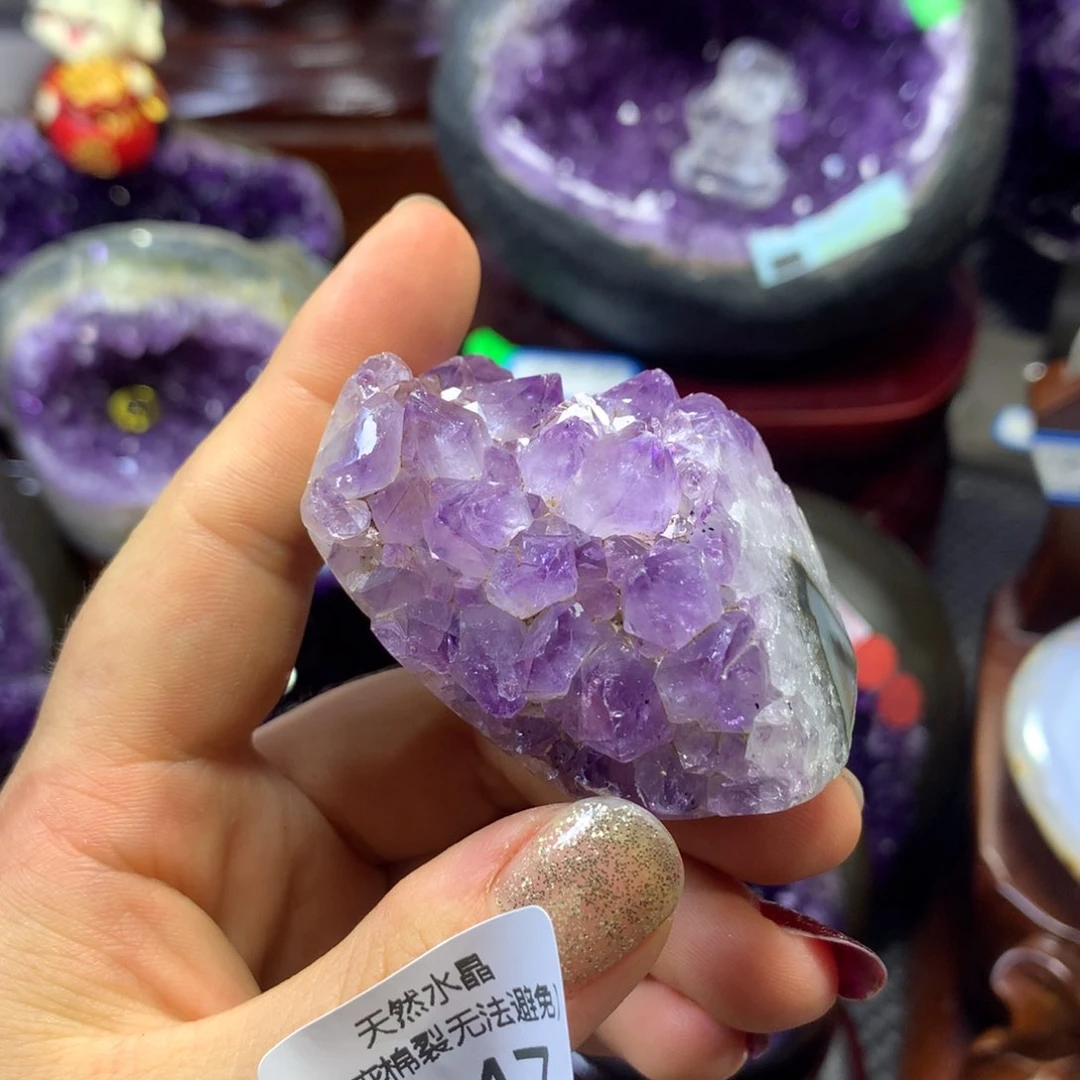 摆件月未镶嵌水晶